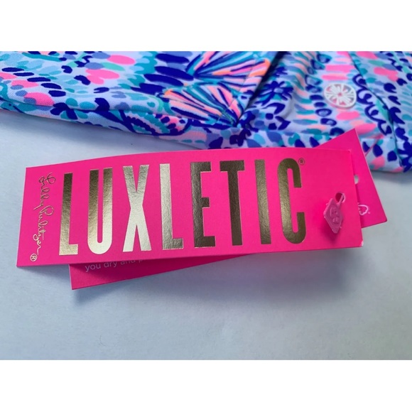 Lilly Pulitzer Corso pant Blue grotto commotion in the ocean size 6 worn once! - Picture 6 of 15